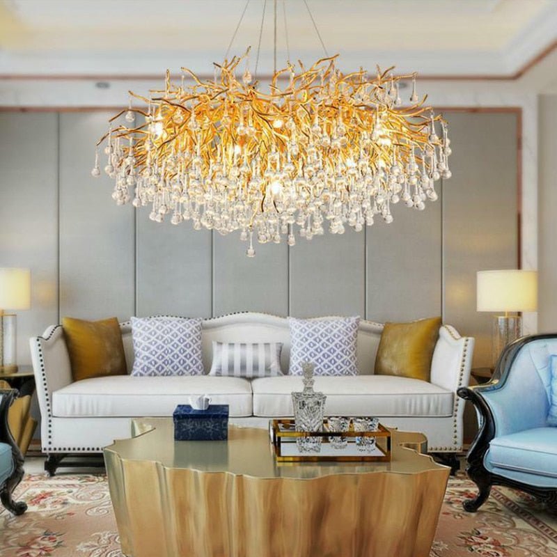 Artpad Rectangular Crystal Chandelier-MinimalisticDecor.com