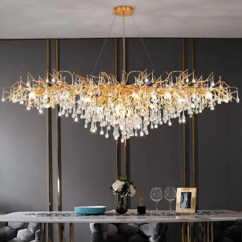 Artpad Rectangular Crystal Chandelier-MinimalisticDecor.com