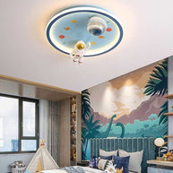 Astronaut Ceiling Light | Kids Room Astronaut Galaxy Ceiling Light-MinimalisticDecor.com