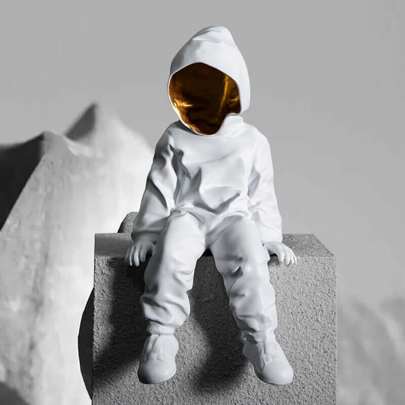 Astronaut Direct from Space in Kitchen Statue-MinimalisticDecor.com