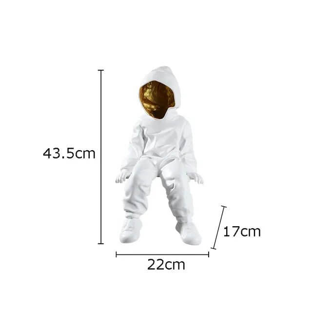 Astronaut Direct from Space in Kitchen Statue-MinimalisticDecor.com