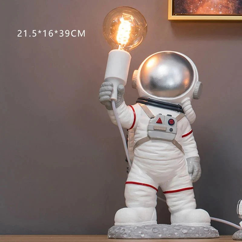 Astronaut Model Night Light Resin Bedside Table Lamp-MinimalisticDecor.com