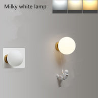 Astronaut on Moon Wall Lamp - Kids Room Lighting-MinimalisticDecor.com