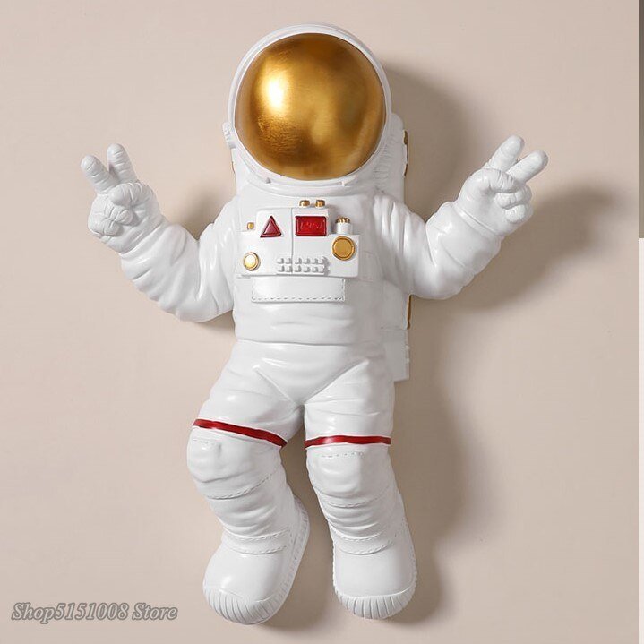 Astronaut on Moon Wall Light: Illuminate with Space-MinimalisticDecor.com