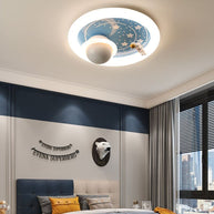Astronaut Space Ceiling Light Kids Room-MinimalisticDecor.com