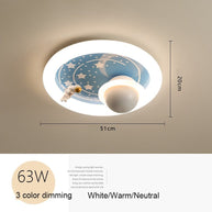 Astronaut Space Ceiling Light Kids Room-MinimalisticDecor.com