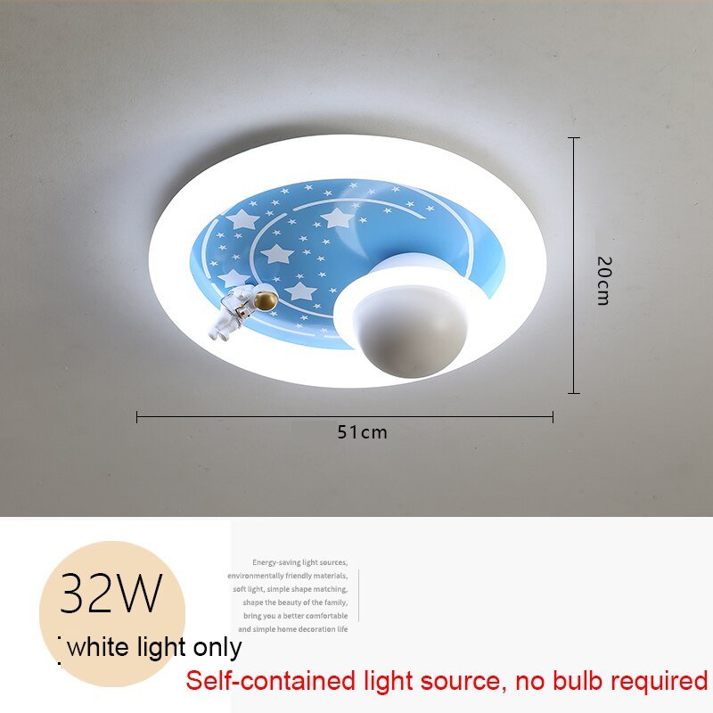 Astronaut Space Ceiling Light Kids Room-MinimalisticDecor.com