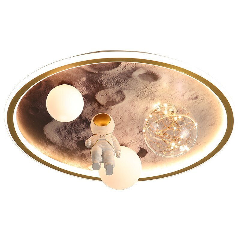 Astronauts Led Lights Chandelier Kids Room-MinimalisticDecor.com