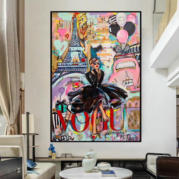 Audrey Hepburn Canvas Wall Art: Inspired Décor-MinimalisticDecor.com