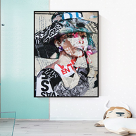 Audrey Hepburn Canvas Wall Art: Timeless Decor-MinimalisticDecor.com