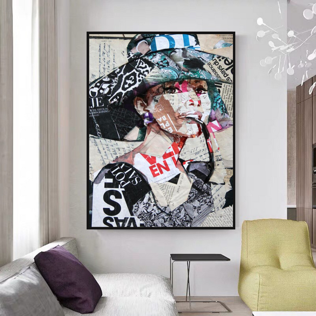 Audrey Hepburn Canvas Wall Art: Timeless Decor-MinimalisticDecor.com