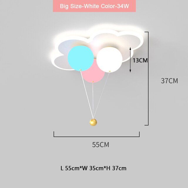 Balloons Ceiling Light: Lively and Vibrant Lighting-MinimalisticDecor.com