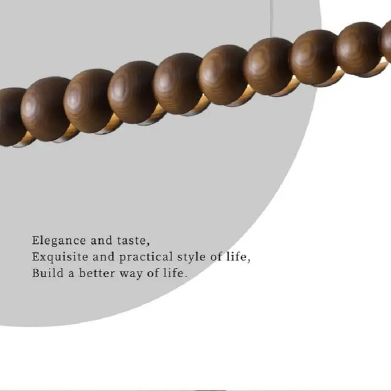 Bamboo Wood Globe Bar LED Pendant Light-MinimalisticDecor.com