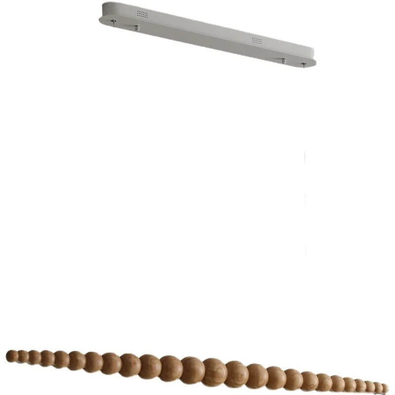 Bamboo Wood Globe Bar LED Pendant Light-MinimalisticDecor.com
