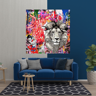 Banksy Dream Big Dreams Canvas Wall Art-MinimalisticDecor.com