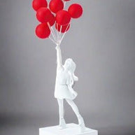 Banksy Flying Balloons Girl Figure-MinimalisticDecor.com