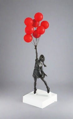 Banksy Flying Balloons Girl Figure-MinimalisticDecor.com