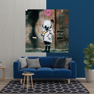 Banksy Follow your Dreams Canvas Wall Art-MinimalisticDecor.com