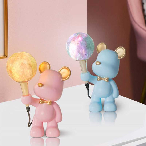 Bear Bedside Lamp for Kids Room-MinimalisticDecor.com