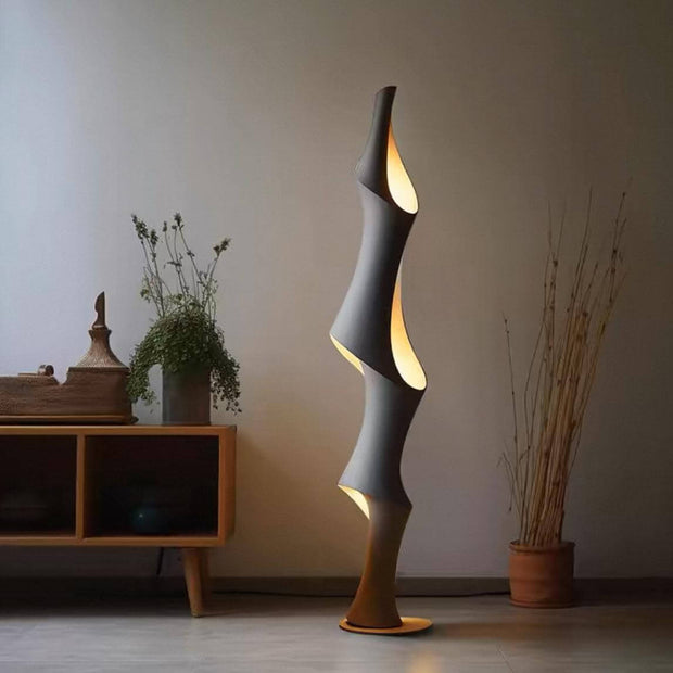 Birds Nest Floor Lamp – Artistic 3-Light Standing Lamp for Living Room &amp; Bedroom-MinimalisticDecor.com