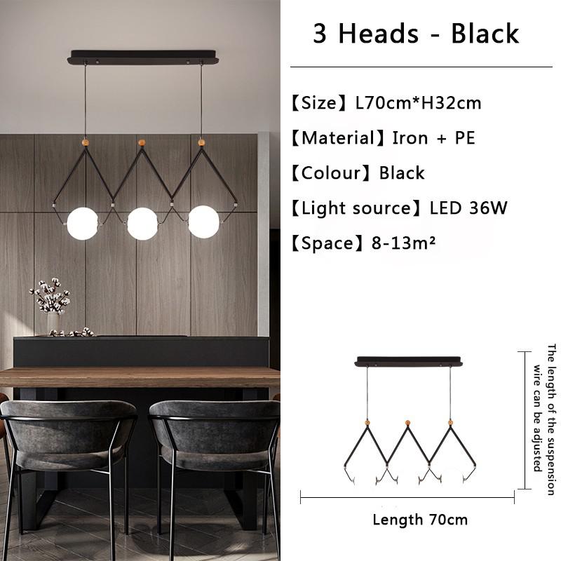 Black and Gold Globe LED - Glass Balls Hanging Light-MinimalisticDecor.com