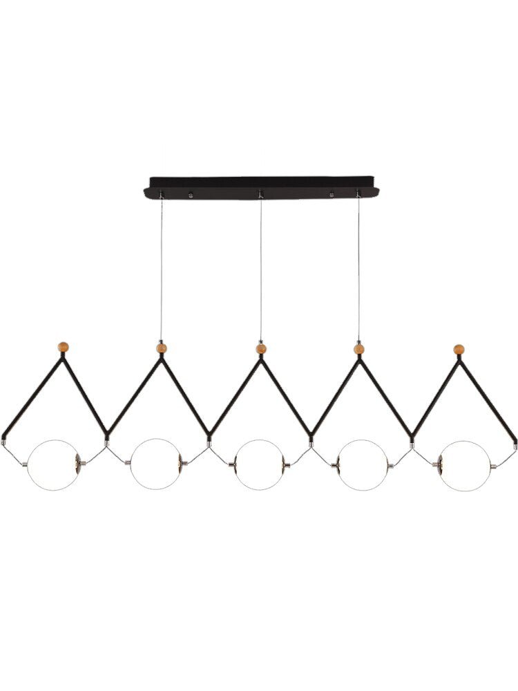 Black and Gold Globe LED - Glass Balls Hanging Light-MinimalisticDecor.com