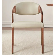 Black Walnut Solid Wood Dining Chair-MinimalisticDecor.com