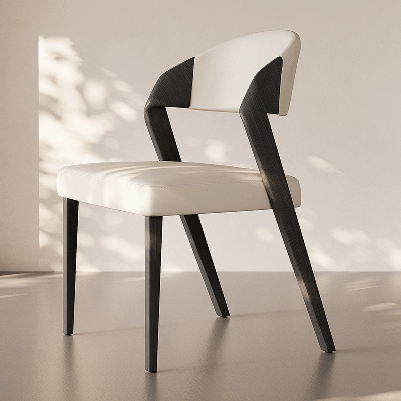 Black Walnut Solid Wood Dining Chair-MinimalisticDecor.com
