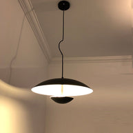 Black Wood Grain LED Pendant Light for Dining Room, Kitchen Decor-MinimalisticDecor.com