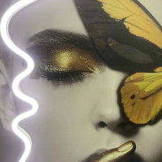 Blindness Model Neon Wall Art – A Modern Fusion of Art and Light-MinimalisticDecor.com