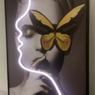 Blindness Model Neon Wall Art – A Modern Fusion of Art and Light-MinimalisticDecor.com