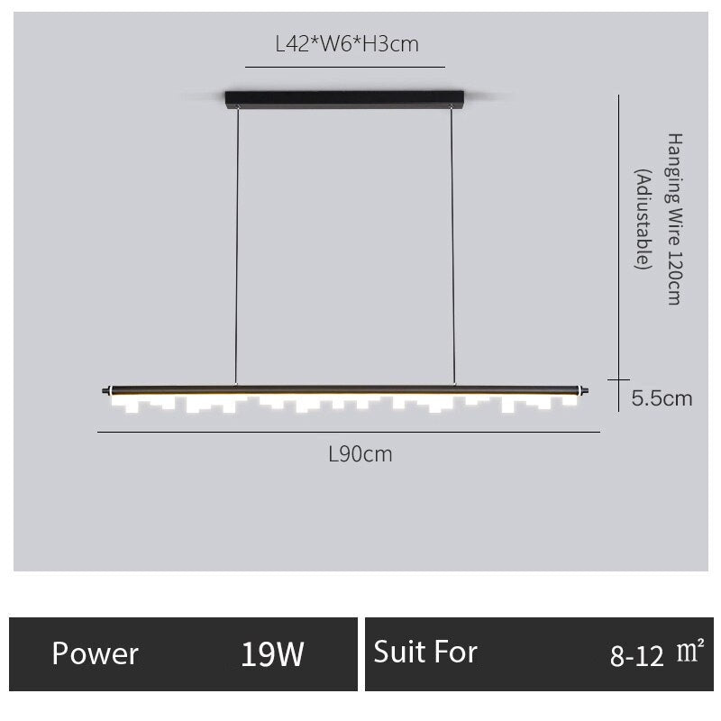 Blocks Hanging Light: Illuminate Your Space with Elegance-MinimalisticDecor.com