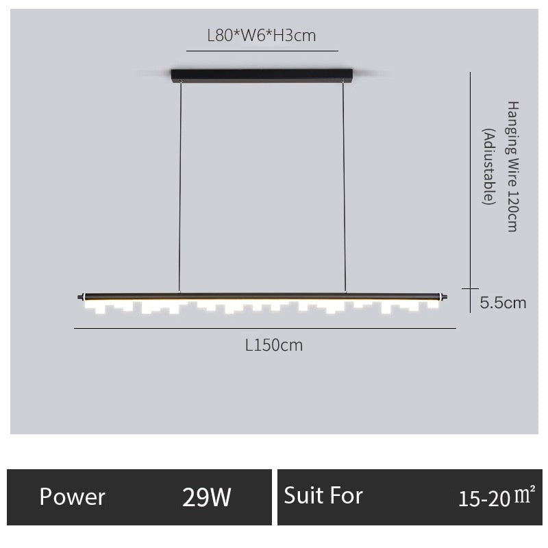 Blocks Hanging Light: Illuminate Your Space with Elegance-MinimalisticDecor.com