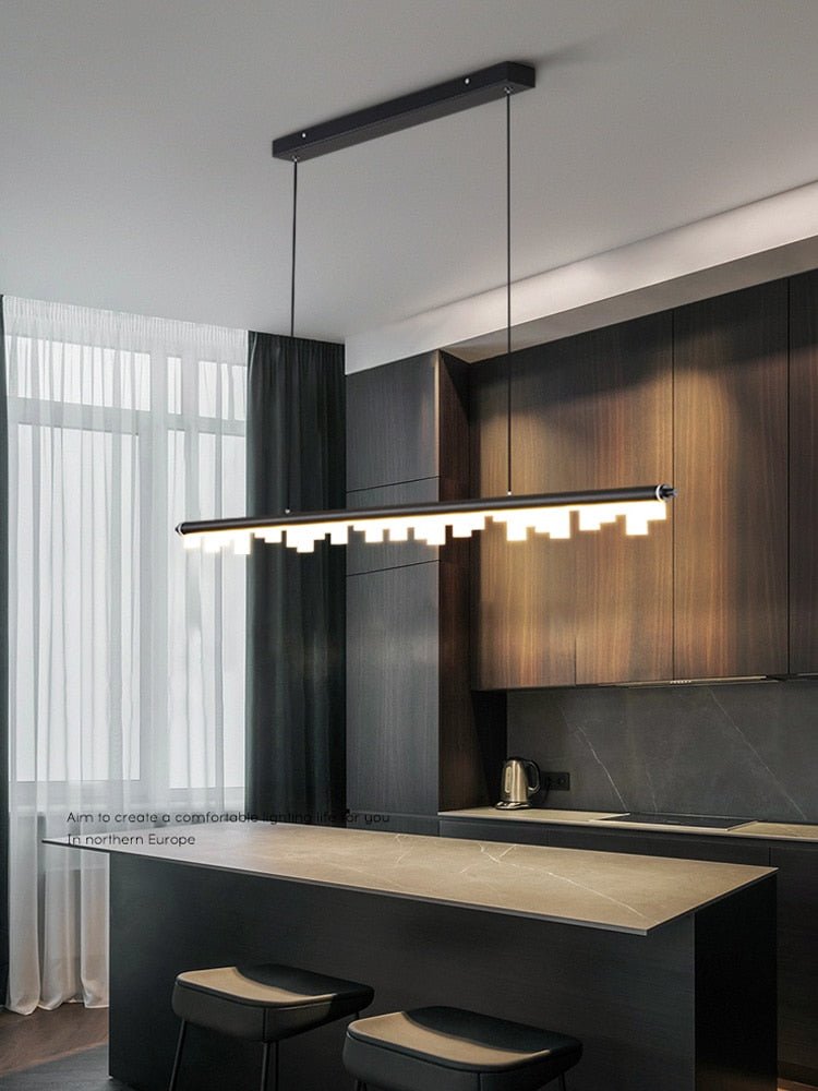 Blocks Hanging Light: Illuminate Your Space with Elegance-MinimalisticDecor.com