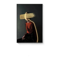 Bohemian Figure Porch LED Wall Art-MinimalisticDecor.com