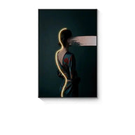 Bohemian Figure Porch LED Wall Art-MinimalisticDecor.com