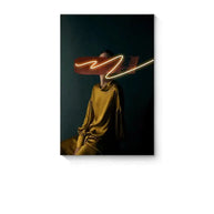 Bohemian Figure Porch LED Wall Art-MinimalisticDecor.com