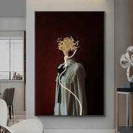 Bohemian Figure Porch LED Wall Art-MinimalisticDecor.com