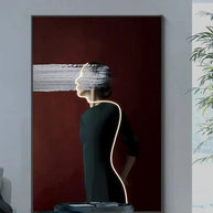 Bohemian Figure Porch LED Wall Art-MinimalisticDecor.com