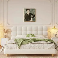 Bubble Puff Bed Frame Set-MinimalisticDecor.com