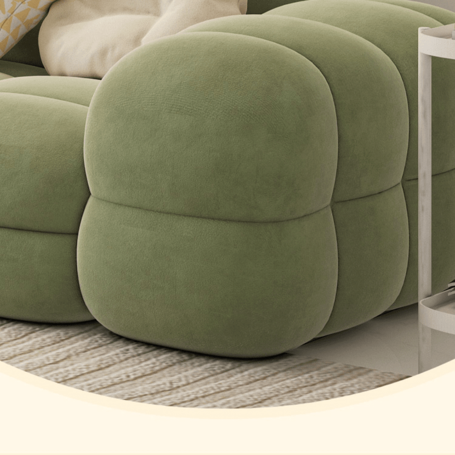 Bubble Puff Italian Sofa – Ultra-Comfortable Modern Lounge Seating-MinimalisticDecor.com