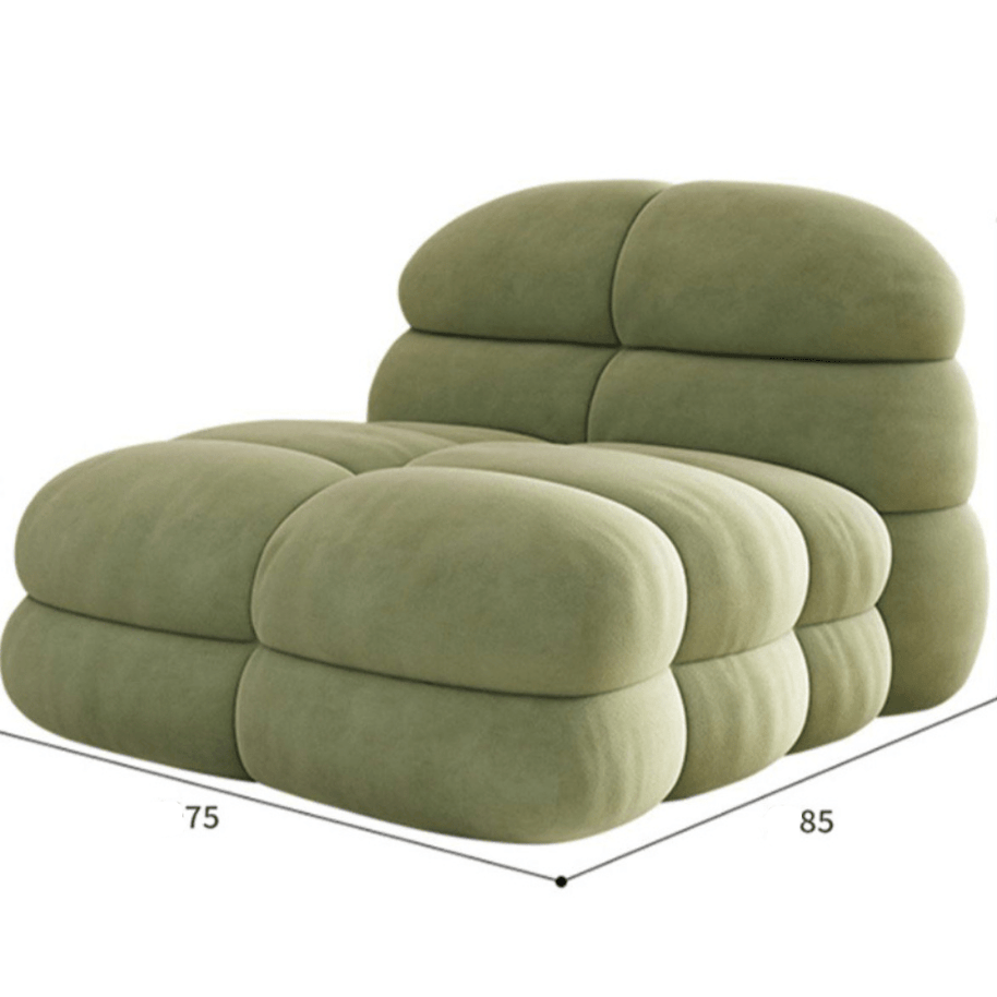 Bubble Puff Italian Sofa – Ultra-Comfortable Modern Lounge Seating-MinimalisticDecor.com