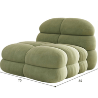 Bubble Puff Italian Sofa – Ultra-Comfortable Modern Lounge Seating-MinimalisticDecor.com