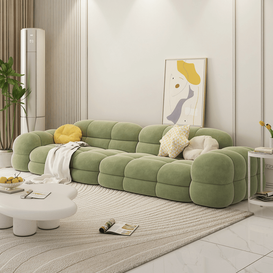 Bubble Puff Italian Sofa – Ultra-Comfortable Modern Lounge Seating-MinimalisticDecor.com