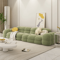Bubble Puff Italian Sofa – Ultra-Comfortable Modern Lounge Seating-MinimalisticDecor.com