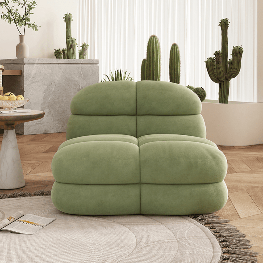 Bubble Puff Italian Sofa – Ultra-Comfortable Modern Lounge Seating-MinimalisticDecor.com