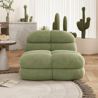 Bubble Puff Italian Sofa – Ultra-Comfortable Modern Lounge Seating-MinimalisticDecor.com