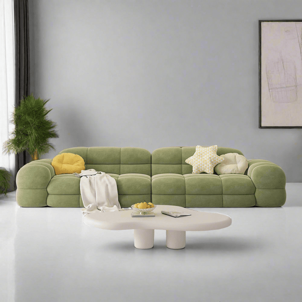 Bubble Puff Italian Sofa – Ultra-Comfortable Modern Lounge Seating-MinimalisticDecor.com