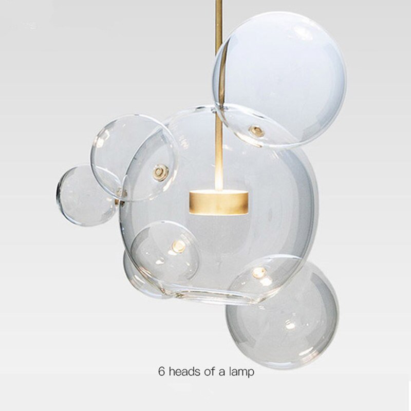 Bubbles Glass Chandelier – Elegant Lighting with a Modern Twist-MinimalisticDecor.com
