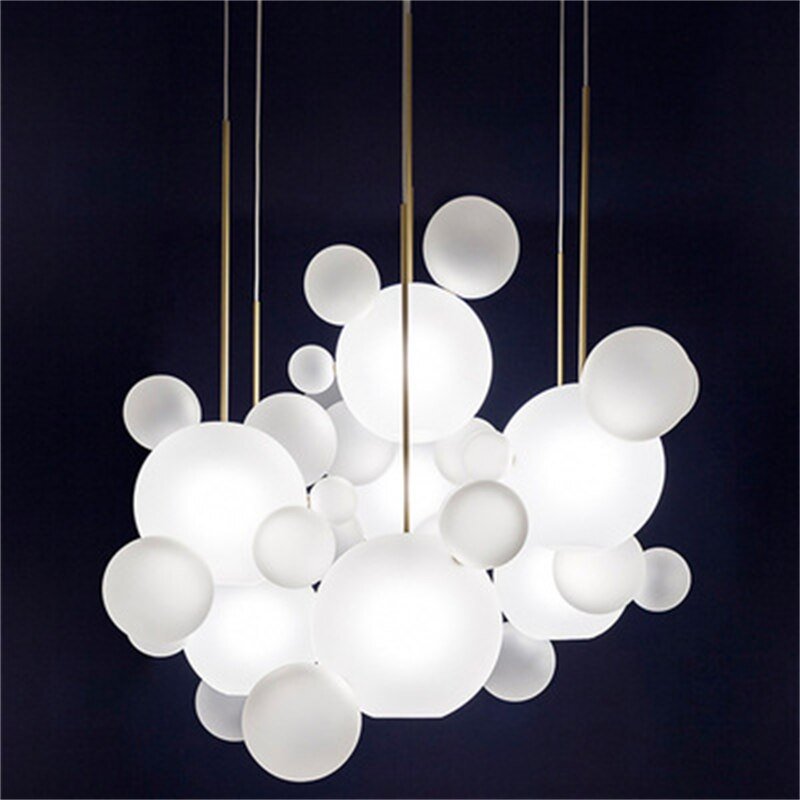 Bubbles Glass Chandelier – Elegant Lighting with a Modern Twist-MinimalisticDecor.com